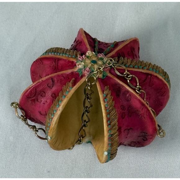 Willow Hall Miniature Vintage Handbag Figurine Pretty Maiden Circa 1810, 85-02 - Picture 5 of 13